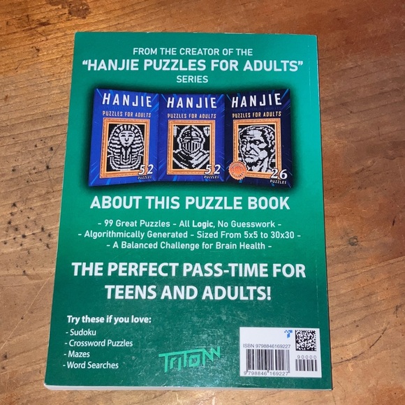 The gauntlet of griddlers Book 3 - easy to hard - softcover 99 Puzzle Book - Picture 3 of 14